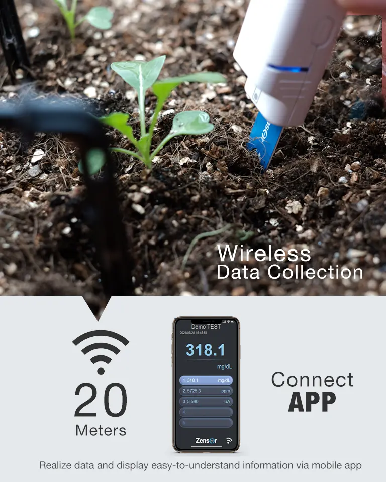 可用於智慧農場/醫療/IoT傳感器的
                              戶外使用的無線電化學分析儀/工作站/恆電位儀-Zensor
                              R&D-EIWP100